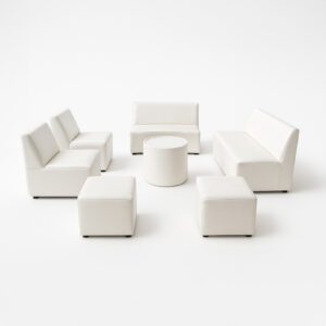Classic Leather White – 8 Seats