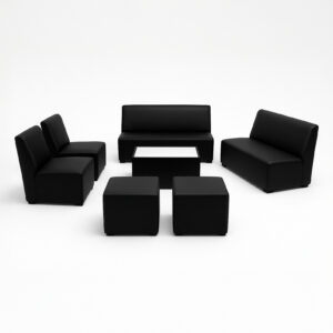 Classic Leather Black – 8 Seats