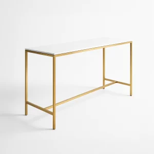 Acrylic White Conversation Table