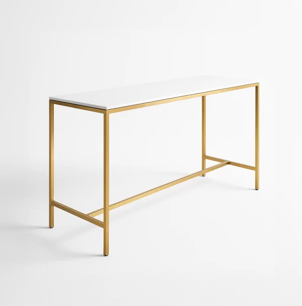 Acrylic White Conversation Table