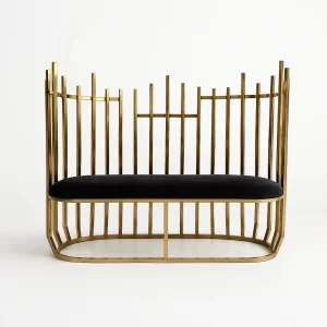 Cage Sofa - Black