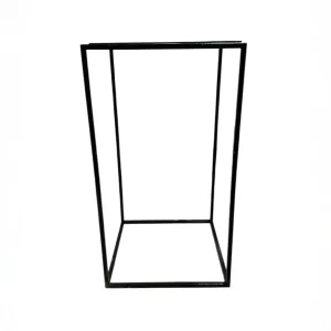 Black Iron Square Table