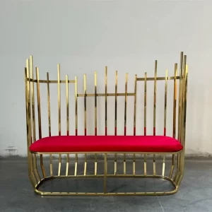 Cage Sofa - Red