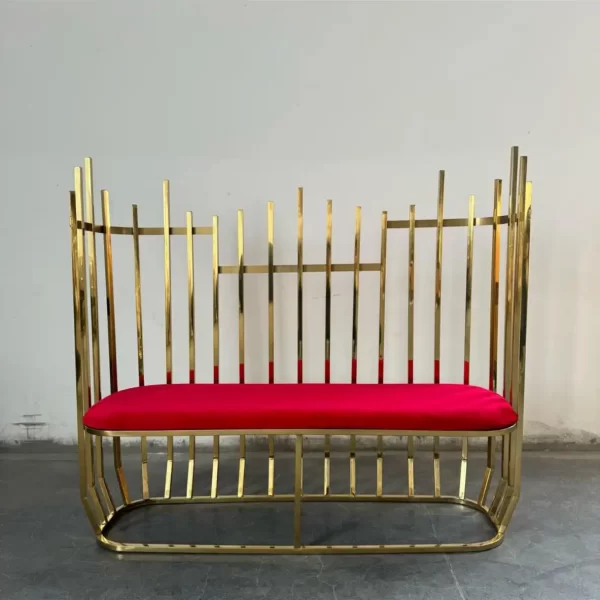 Cage Sofa - Red