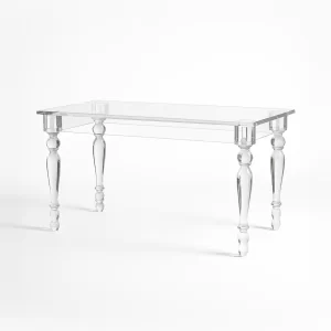 Clear Acrylic Conversation Table