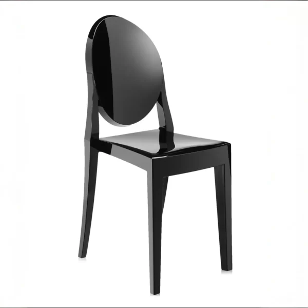 Ghost Black Chair