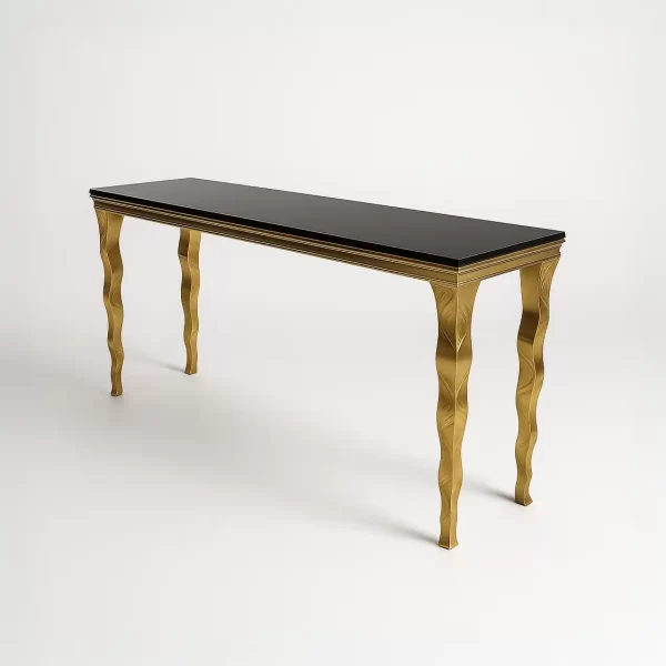 Glass Top Conversation Table