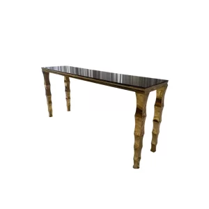 Glass Top Conversation Table