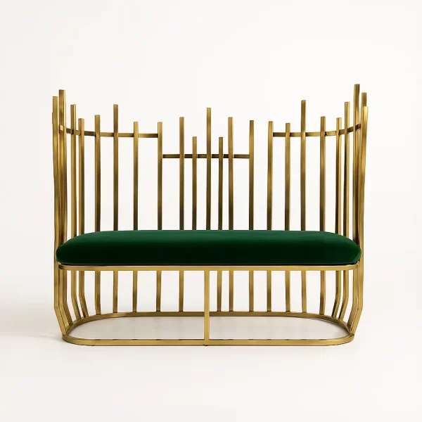 Cage Sofa - Green