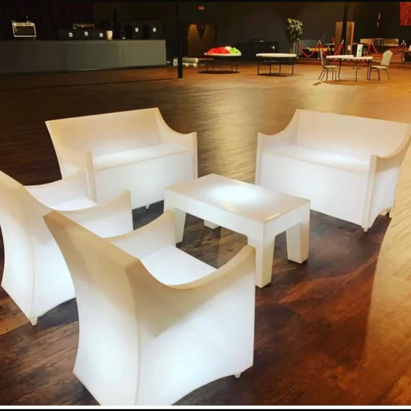 LED Lounge Set – 6 Seats