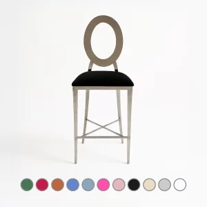 Silver High Chair