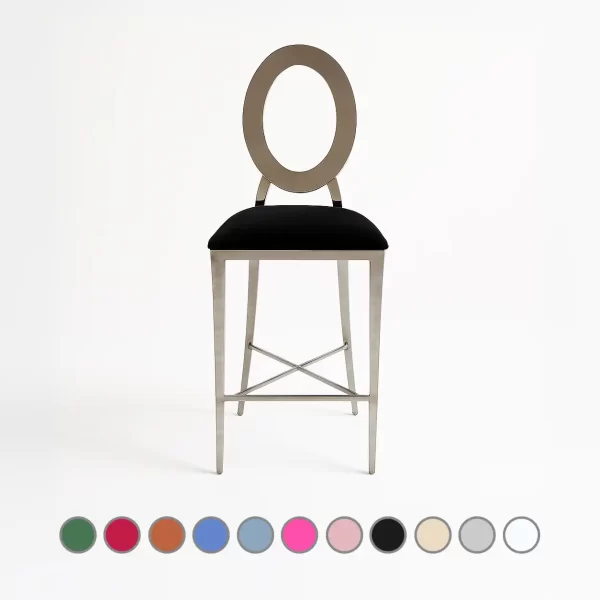 Silver High Chair