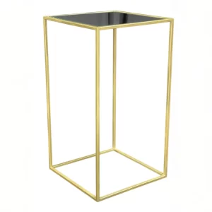 Square Metallic Table