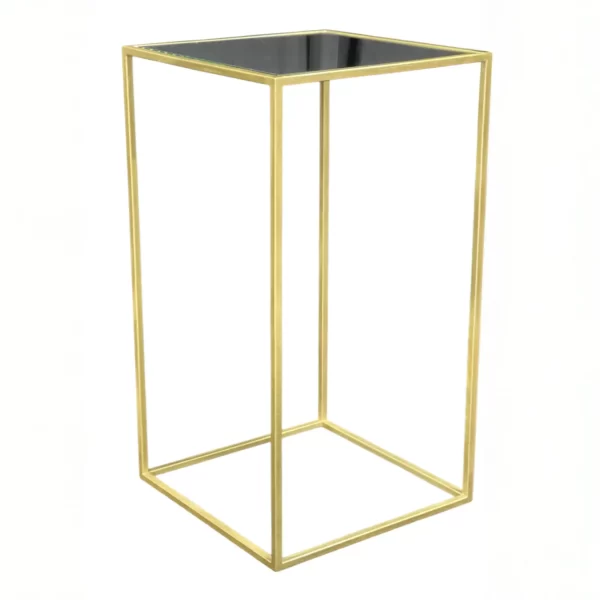 Square Metallic Table