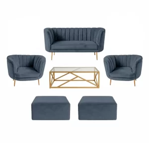 Halo Lounge - Dark Blue