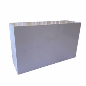 White Acrylic Bar
