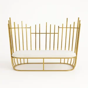 Cage Sofa - White