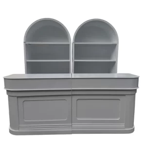 Wood White Bar (2 pieces)
