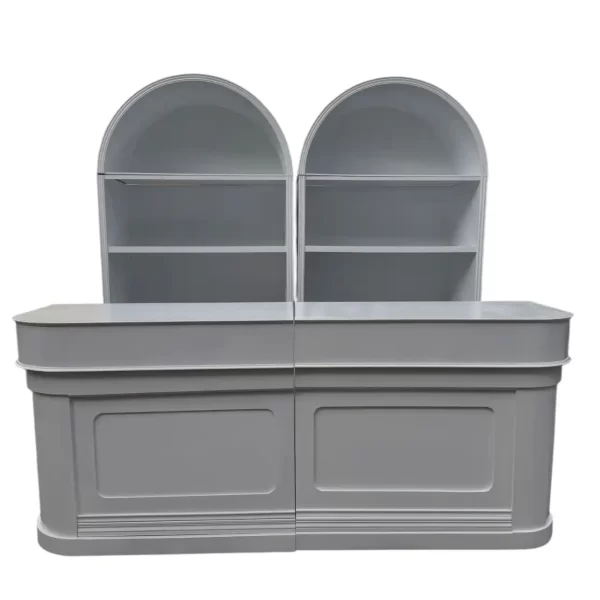 Wood White Bar (2 pieces)