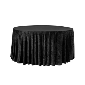 Black Tablecloth (132 in)