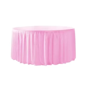 Blush Pink Tablecloth (132 in)