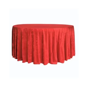 Crimson Tablecloth (132 in)