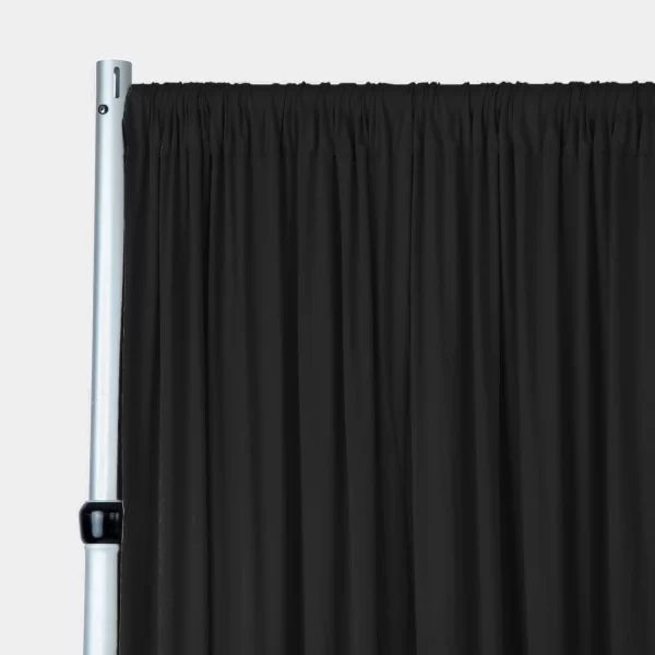 (15 - 22 FT) Drapes - Black