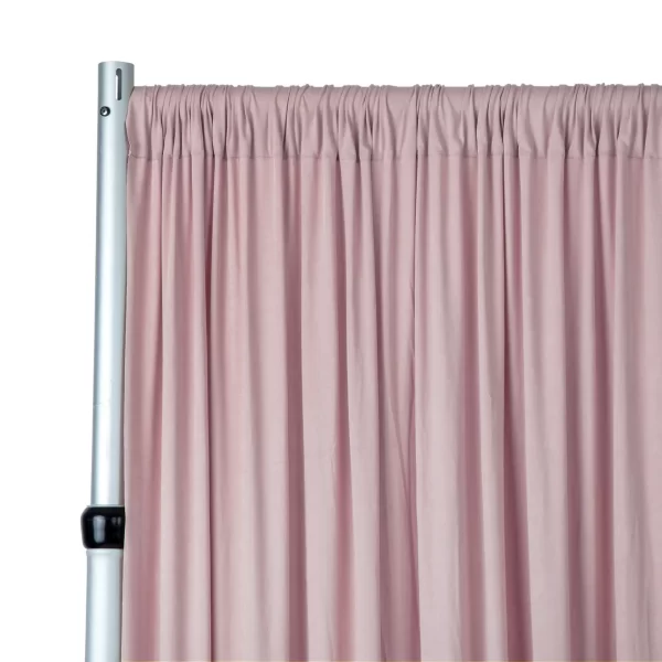 Drapes - Dusty Pink (8 - 14 FT)