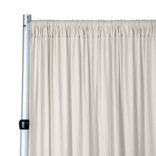 (15 - 22 FT) Drapes - Ivory