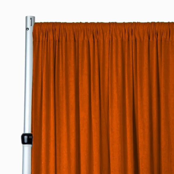 Drapes - Orange (8 - 14 FT)