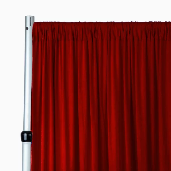 Drapes - Red (8 - 14 FT)