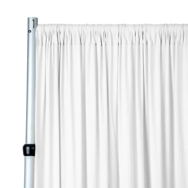(15 - 22 FT) Drapes - White