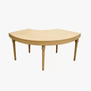Serpentine Table – Nude Wood