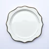 Plate Set - Pearl Scallop Glass