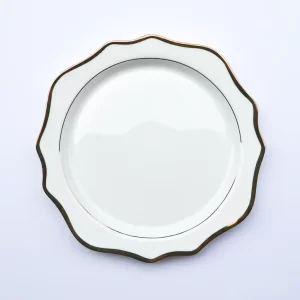 Charger – Pearl Scallop Glass