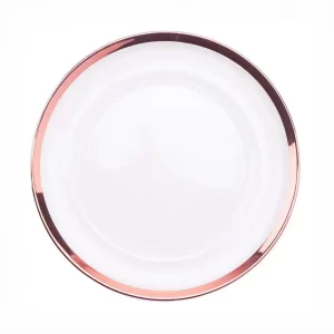 Charger – Rose Gold Rim