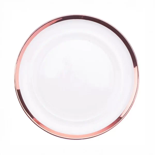 Charger – Rose Gold Rim