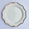 Plate Set - Pearl Scallop Glass