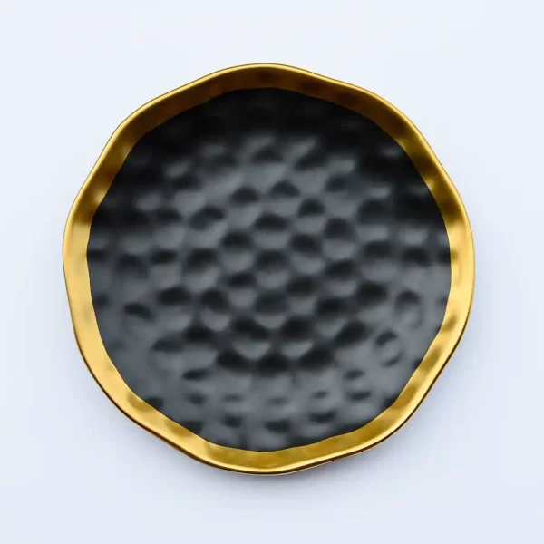 Plate 8″ – Midnight Hammered