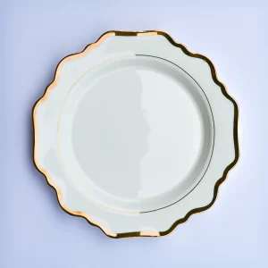 Plate 8″ – Pearl Scallop