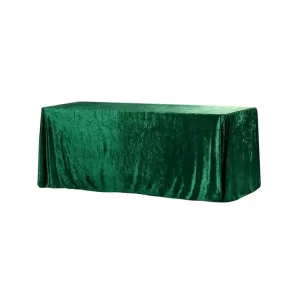 Tablecloth – Emerald Green (132 in)