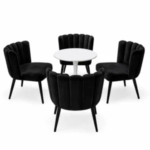 DINING SET BLACK