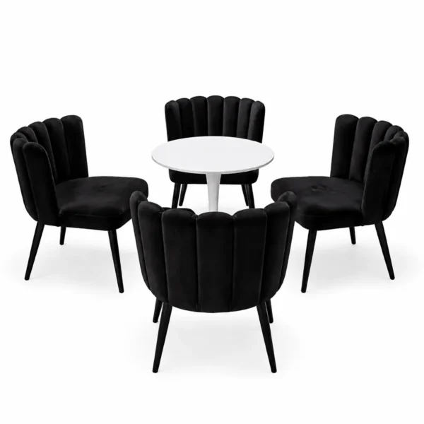 DINING SET BLACK