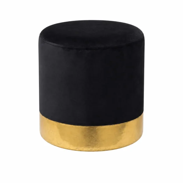 OTTOMAN GOLD BASE – BLACK