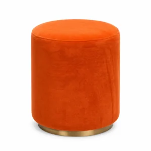 OTTOMAN GOLD BASE – BURNT ORANGE