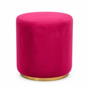 OTTOMAN GOLD BASE – HOT PINK