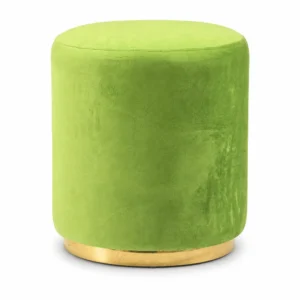 OTTOMAN GOLD BASE – LIME GREEN