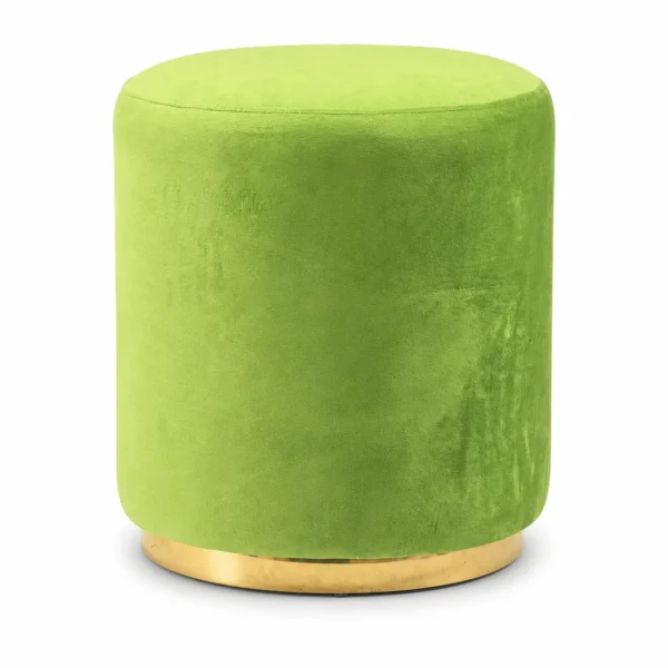 OTTOMAN GOLD BASE – LIME GREEN