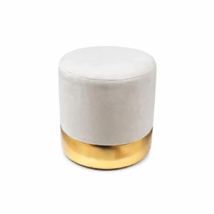 OTTOMAN GOLD BASE – WHITE