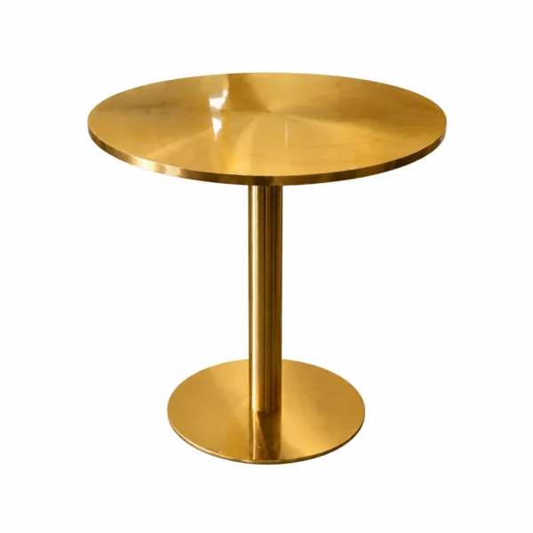 ROUND BISTRO TABLE – GOLD